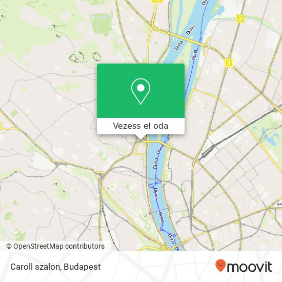 Caroll szalon, Margit körút 1027 Budapest térkép
