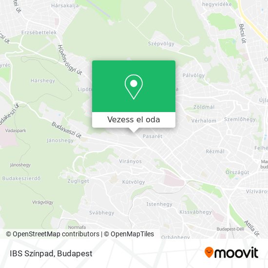 IBS Színpad térkép
