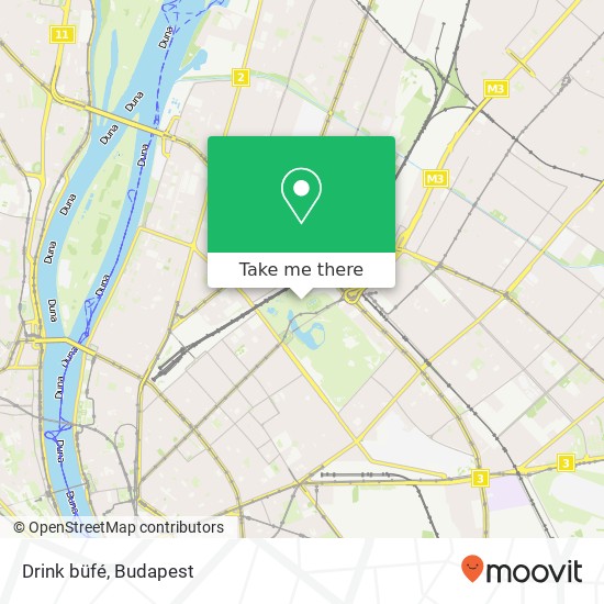 Drink büfé, Állatkerti körút 1146 Budapest térkép