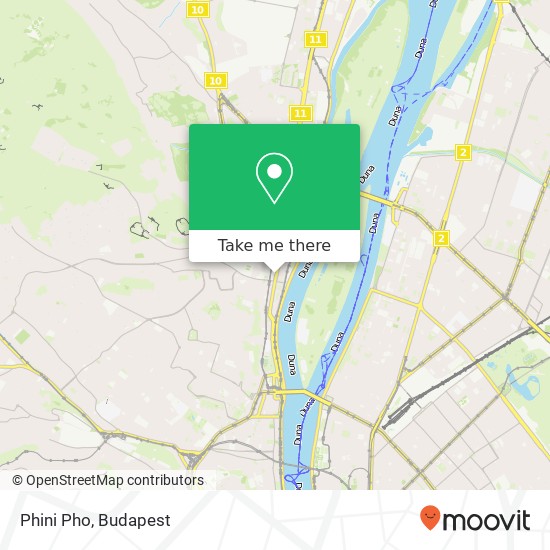 Phini Pho, Kolosy tér 2 1036 Budapest térkép
