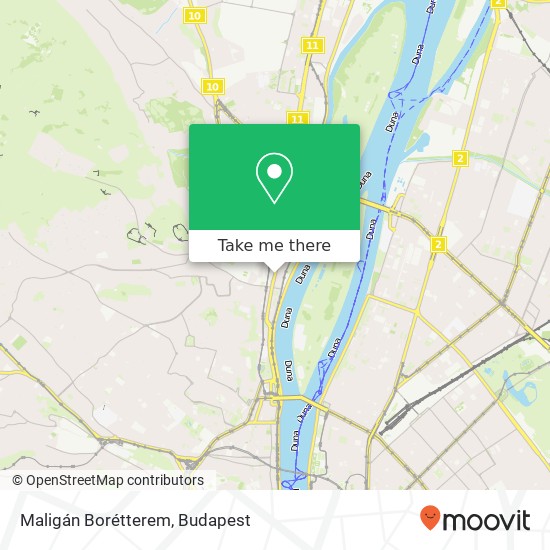 Maligán Borétterem, Lajos utca 38 1036 Budapest térkép