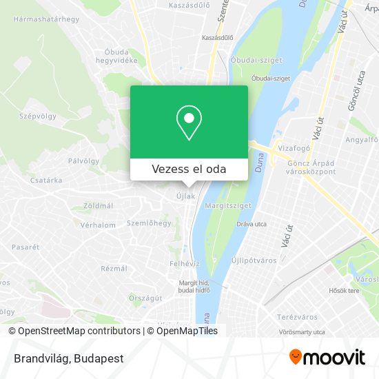 Brandvilág térkép