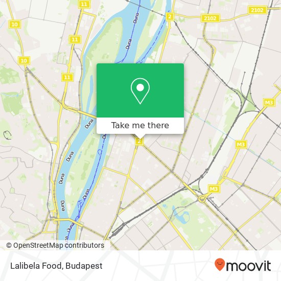 Lalibela Food, 1139 Budapest térkép