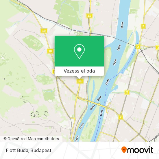 Flott Buda térkép