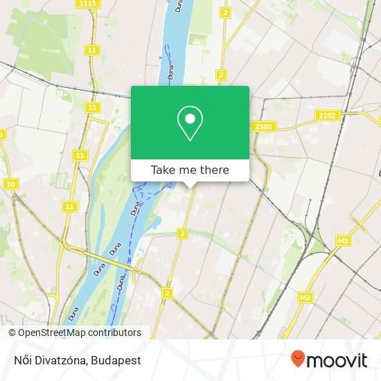 Női Divatzóna, Váci út 1138 Budapest térkép