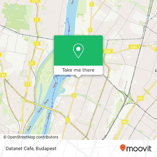 Datanet Cafe, Váci út 178 1138 Budapest térkép