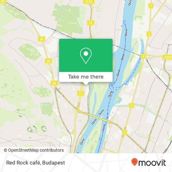 Red Rock café, Bogdáni út 1033 Budapest térkép