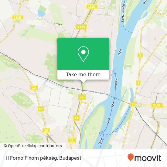 Il Forno Finom pékség, Római tér 1031 Budapest térkép