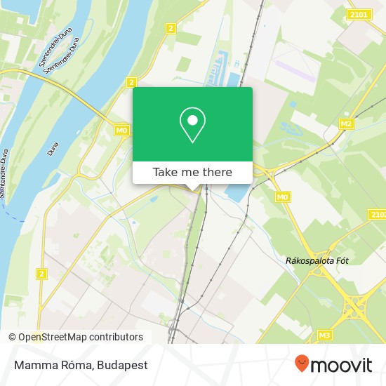 Mamma Róma, Megyeri út 205 1048 Budapest térkép