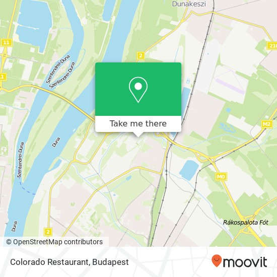 Colorado Restaurant, Íves út 16 1044 Budapest térkép