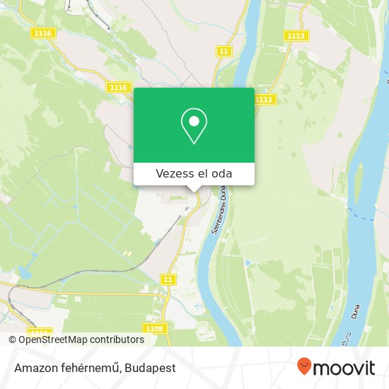Amazon fehérnemű, Vasúti villasor 2000 Szentendrei Járás térkép