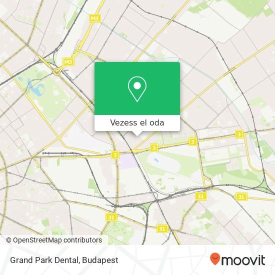 Grand Park Dental térkép