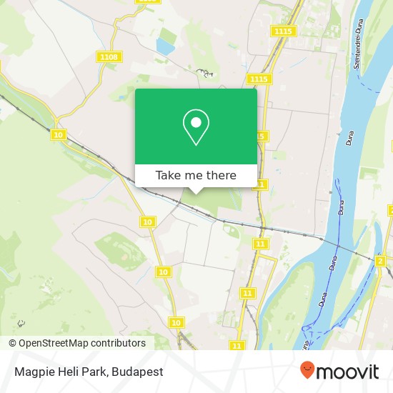 Magpie Heli Park térkép