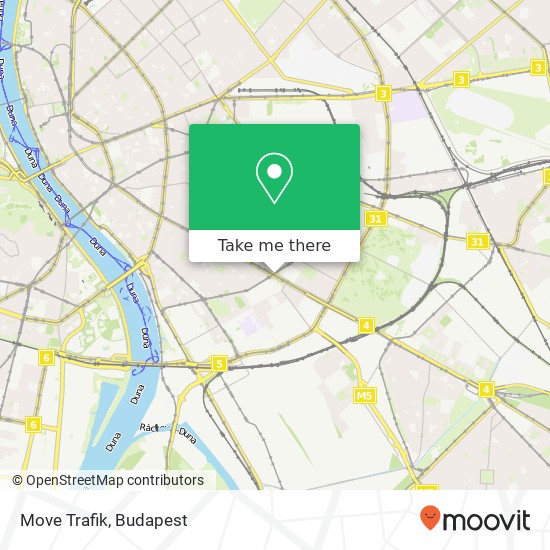 Move Trafik térkép