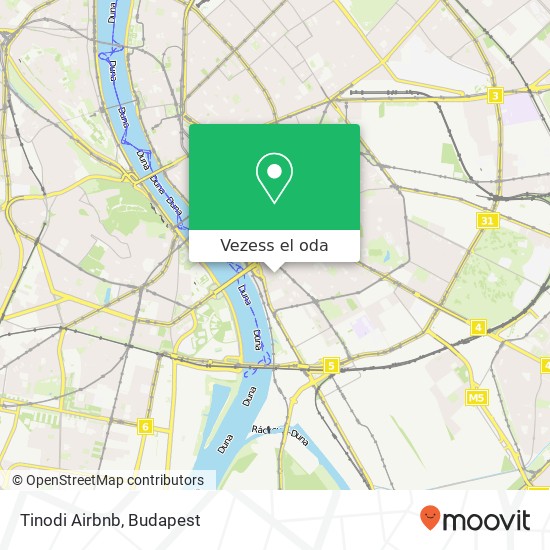 Tinodi Airbnb térkép