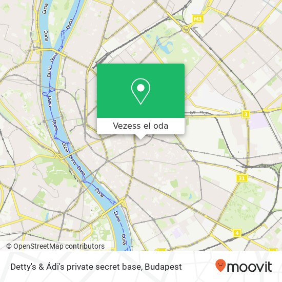 Detty's & Ádi's private secret base térkép