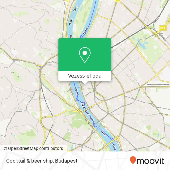 Cocktail & beer ship térkép