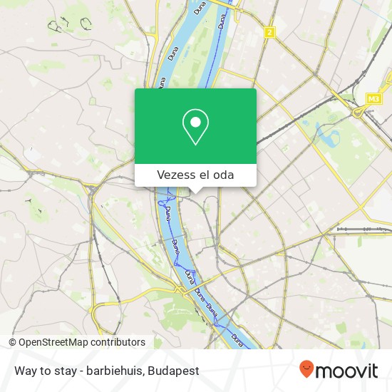 Way to stay - barbiehuis térkép