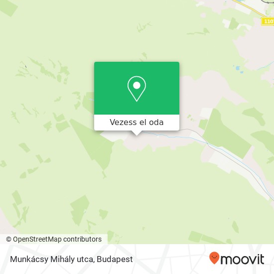 Munkácsy Mihály utca térkép