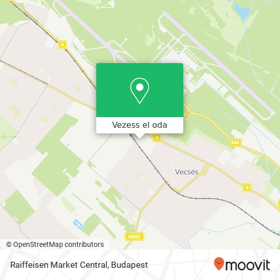 Raiffeisen Market Central térkép