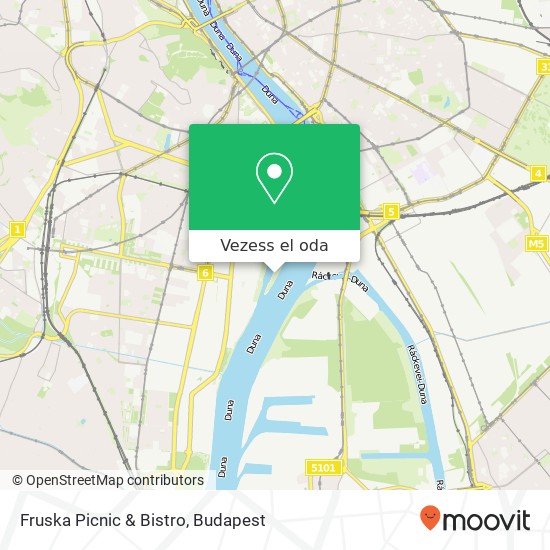 Fruska Picnic & Bistro térkép