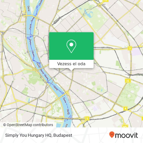 Simply You Hungary HQ térkép