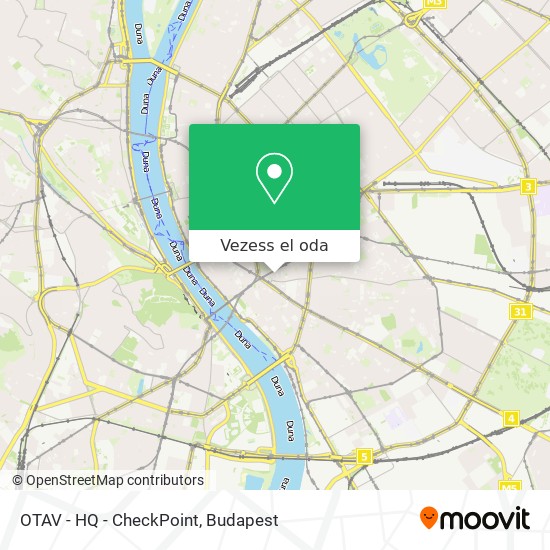 OTAV - HQ - CheckPoint térkép