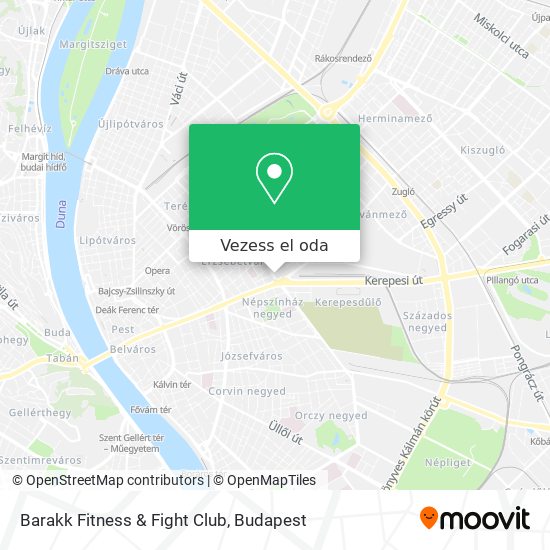 Barakk Fitness & Fight Club térkép