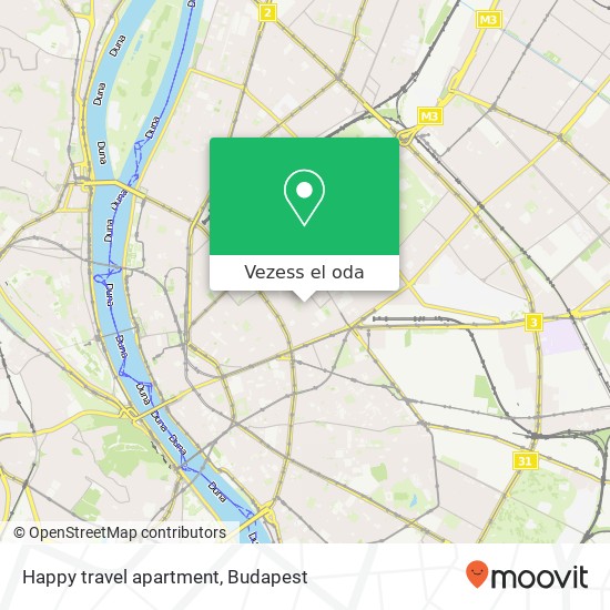 Happy travel apartment térkép