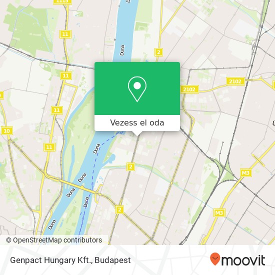Genpact Hungary Kft. térkép