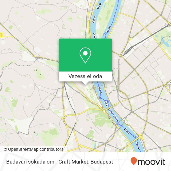 Budavári sokadalom - Craft Market térkép