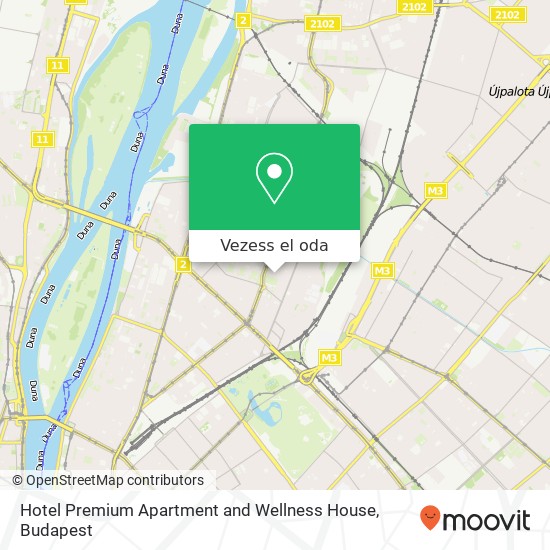 Hotel Premium Apartment and Wellness House térkép