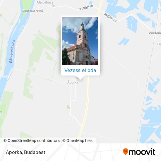 Áporka térkép