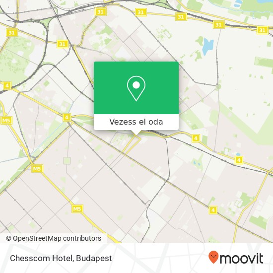 Chesscom Hotel térkép