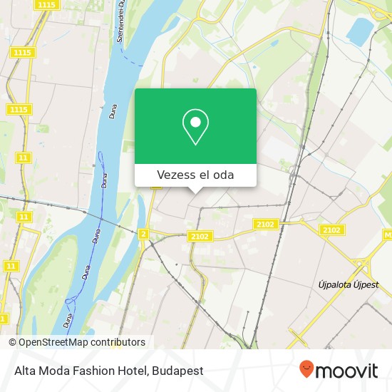 Alta Moda Fashion Hotel térkép