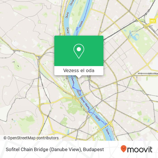 Sofitel Chain Bridge (Danube View) térkép