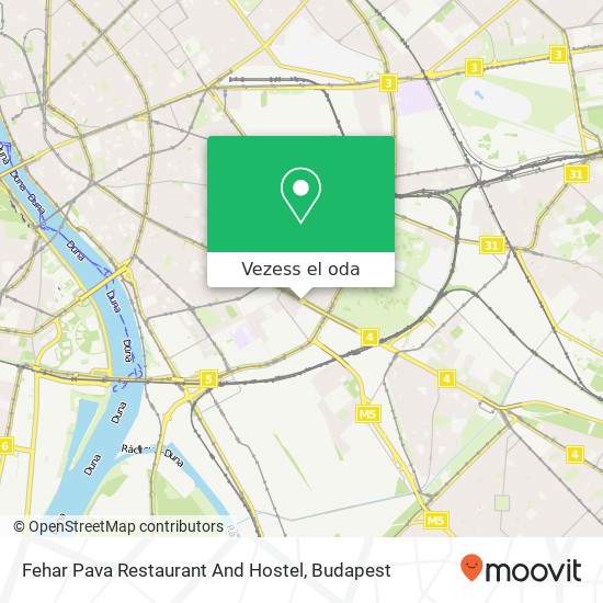 Fehar Pava Restaurant And Hostel térkép