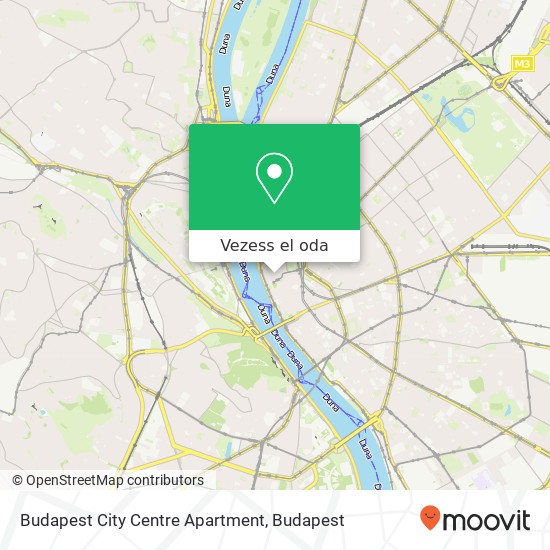 Budapest City Centre Apartment térkép