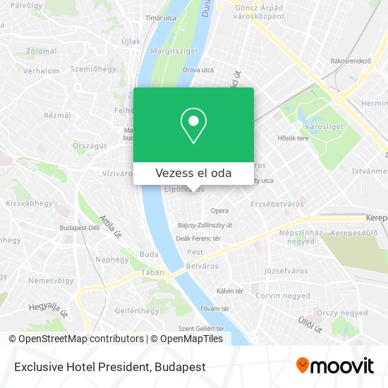 Exclusive Hotel President térkép