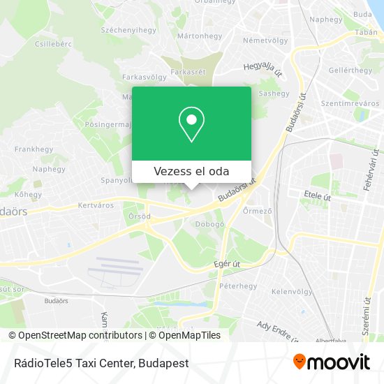 RádioTele5 Taxi Center térkép