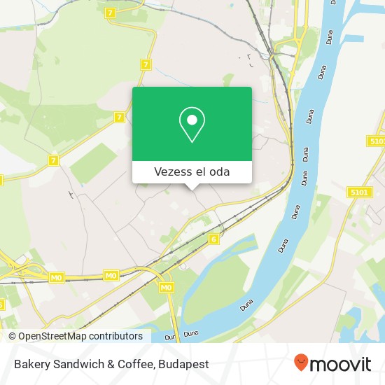 Bakery Sandwich & Coffee, Jókai Mór utca 38 1223 Budapest térkép