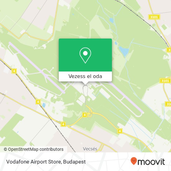 Vodafone Airport Store térkép