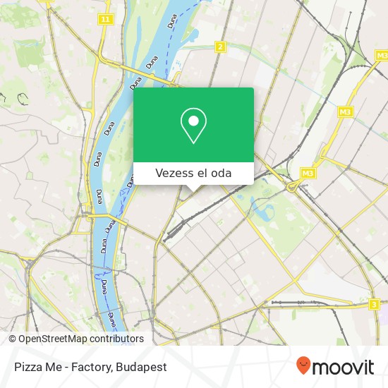 Pizza Me - Factory térkép