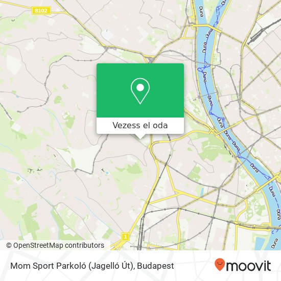 Mom Sport Parkoló (Jagelló Út) térkép