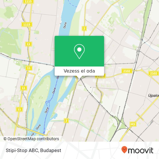 Stipi-Stop ABC térkép