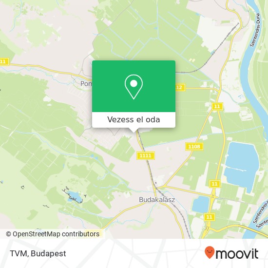 TVM térkép