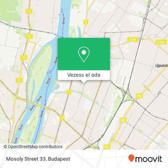 Mosoly Street 33 térkép