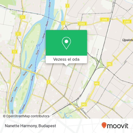 Nanette Harmony térkép