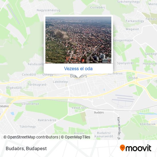 Budaörs térkép
