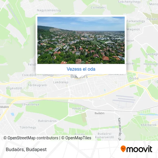 Budaörs térkép
